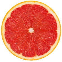 Organic grapefruit is a natural cleanser. It helps remove salts and chlorine. It acts as a natural lightener. Leaving hair with a sweet perfume.